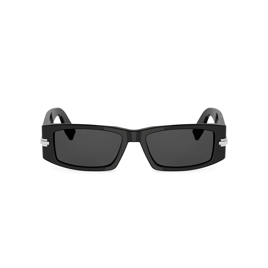 10A0 - Acetate Shiny Black with Grey Normal lenses