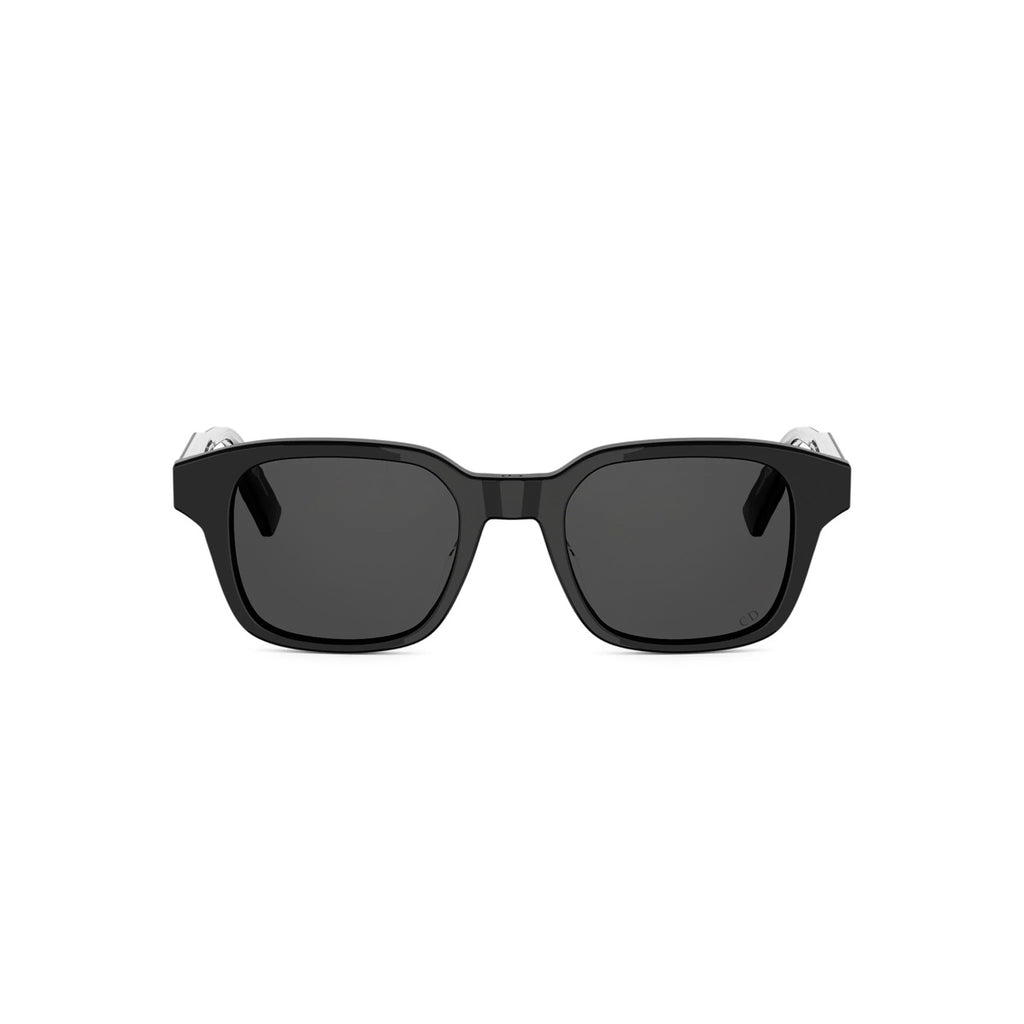 10A0 - Acetate Shiny Black with Grey Normal lenses