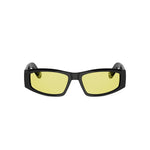 10H0 - Acetate Shiny Black with Yellow Normal lenses