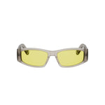 45H0 - Acetate Shiny Grey with Yellow Normal lenses