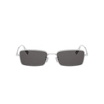 F0A0 - Metal Shiny Silver with Grey Normal lenses