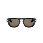 10F0 - Acetate Shiny Black with Brown Normal lenses