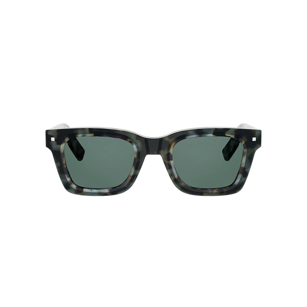 28B0 - Acetate Shiny Blue with Blue Normal lenses