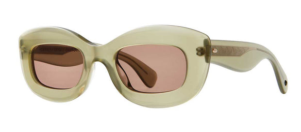 Garrett Leight DOLORES 2139-48-SGL/BOR Rectangle Sunglasses