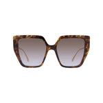 55F - Metal Shiny FF Havana / Brown Indigo