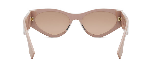Fendi O'LOCK FE 40049 I 72Y Cat Eye Sunglasses