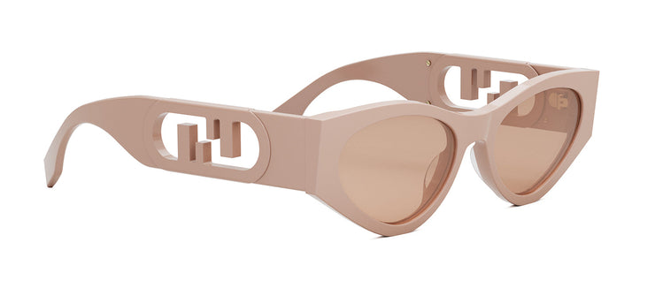 Fendi O'LOCK FE 40049 I 72Y Cat Eye Sunglasses