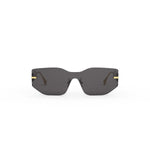 30A - Metal Shiny Transparent Light Grey / Smoke