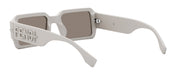 Fendi FE 40073 U 20E Rectangle Sunglasses