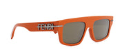 Fendi FENDIGRAPHY FE 40091U 42E Flattop Sunglasses