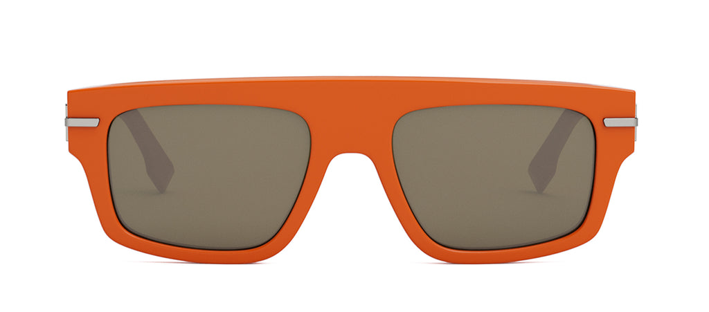Fendi FENDIGRAPHY FE 40073 U 20E Rectangle Sunglasses