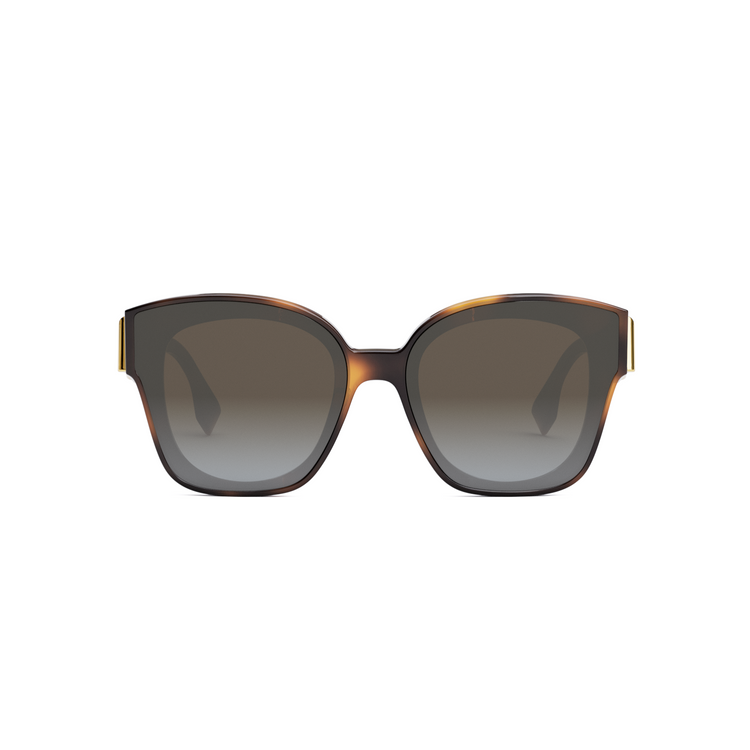 FENDI FE 40098 F 53B Square Sunglasses