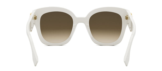 Fendi Fendigraphy FE 40078 F 46E Square Sunglasses