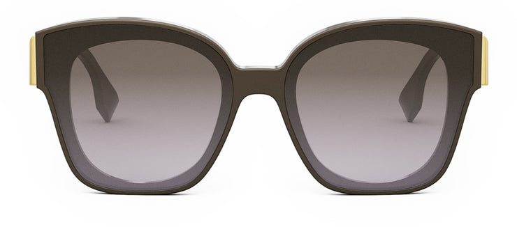Fendi FE 40098 I 48F Square Sunglasses