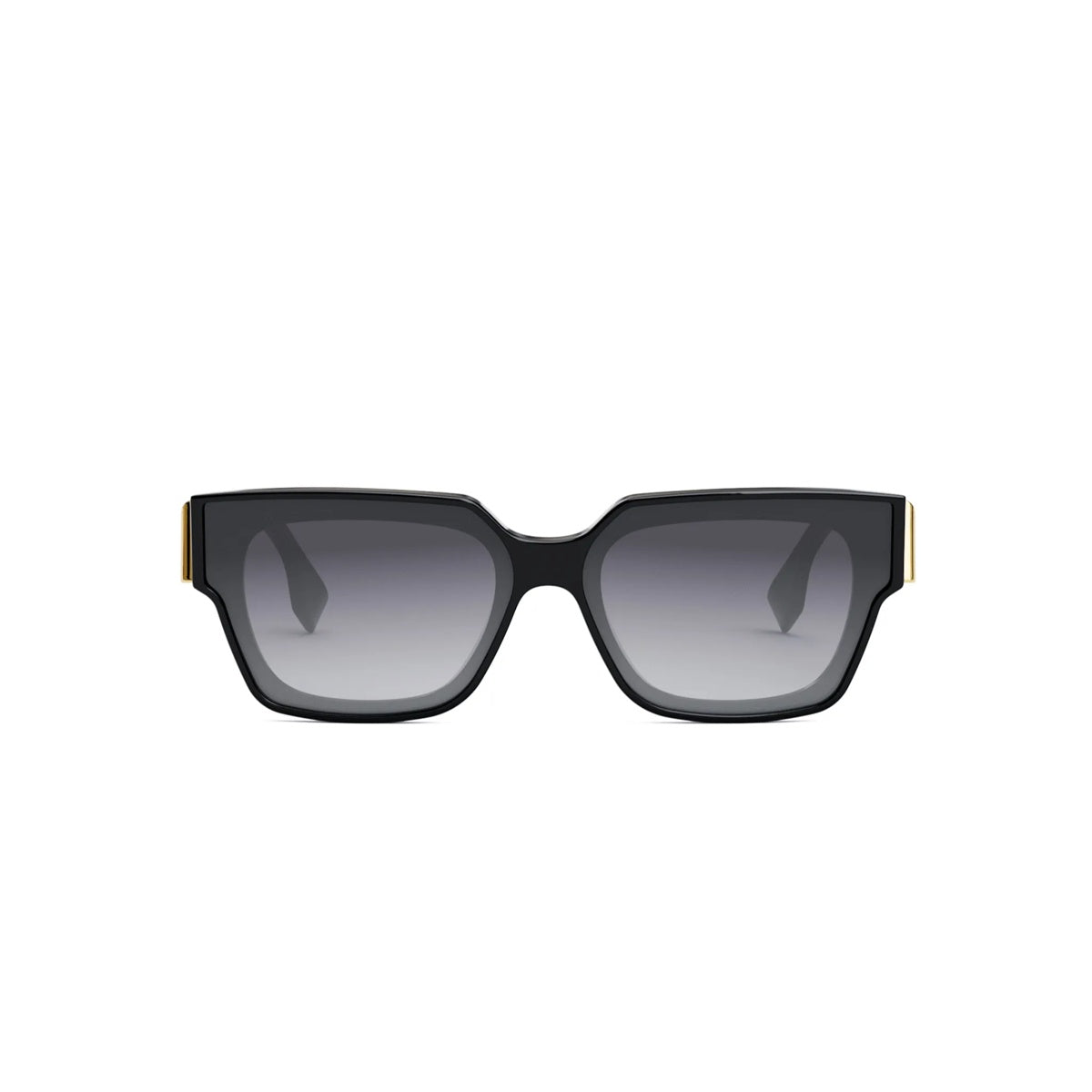01B - Acetate Shiny Black / Gradient Smoke