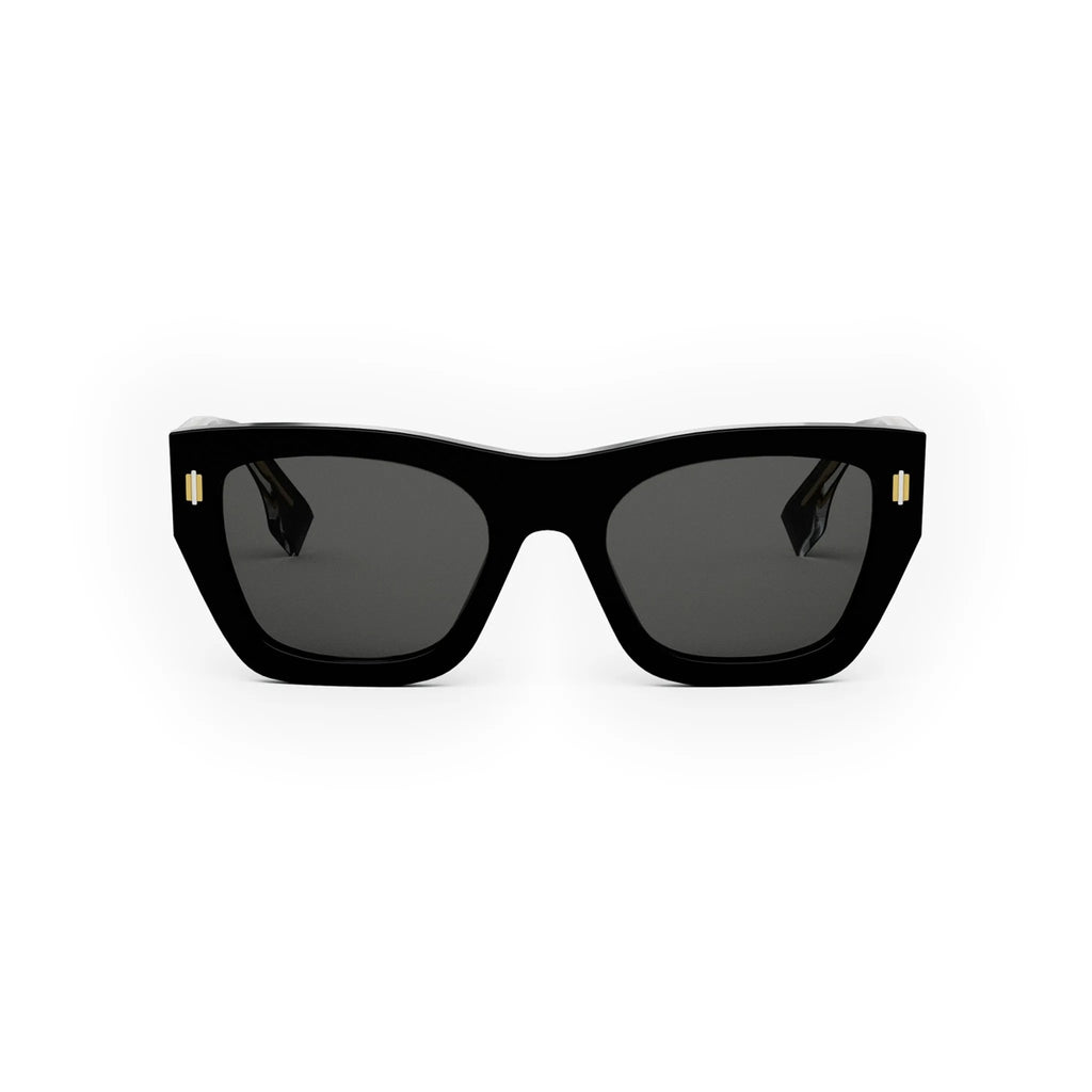 01A - Acetate Shiny Black / Smoke