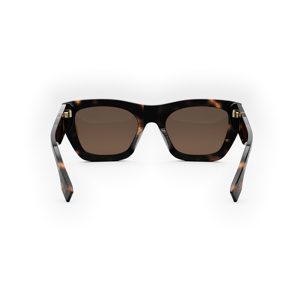 FENDI FE 40100 I 55E Rectangular Sunglasses