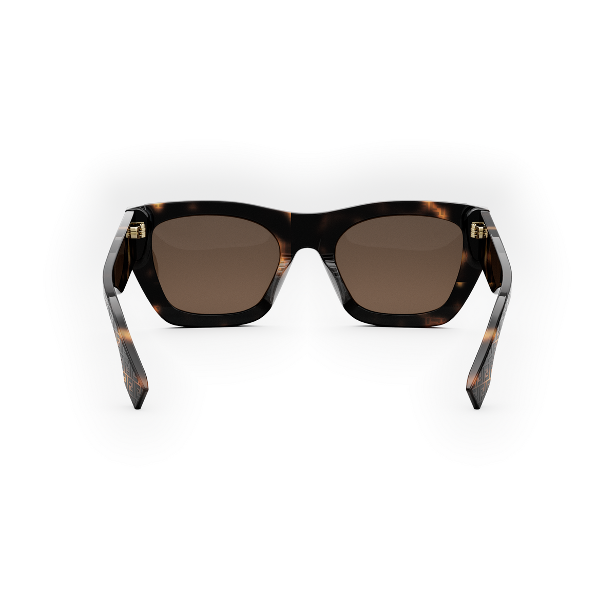 FENDI FE 40100 I 55E Rectangular Sunglasses