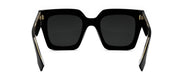 Fendi ROMA FE 40101I 01A Black Square Sunglasses