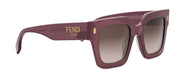 Fendi ROMA FE 40101 F 81F Square Sunglasses