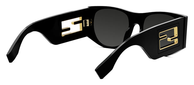 Fendi BAGUETTE FE 40109 I 01A Oval Sunglasses