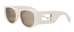 Fendi Baguette FE 40109 I 25E Square Sunglasses