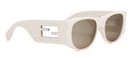 Fendi Baguette FE 40109 I 25E Square Sunglasses