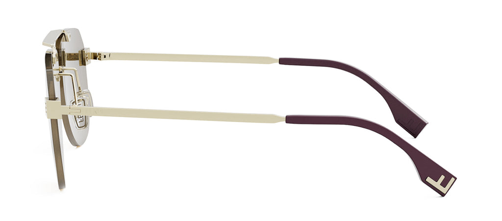 Fendi FE 40115 U 32G Aviator Sunglasses