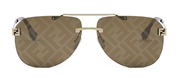 Fendi FE 40115 U 32G Aviator Sunglasses