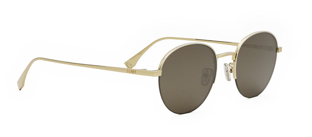 Fendi sunglasses round online