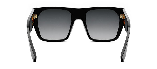 Fendi FE40124I 01B Flattop Sunglasses