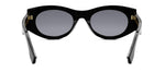Fendi FE 40125 I 01V Oval Sunglasses