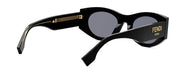 Fendi FE 40125 I 01V Oval Sunglasses