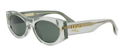 Fendi FE 40125 I 95N Oval Sunglasses
