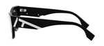 Fendi FE40135I 01A Cat Eye Sunglasses