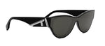 Fendi FE40135I 01A Cat Eye Sunglasses