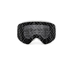 21C - Injected Matte White with Silver Pattern lenses