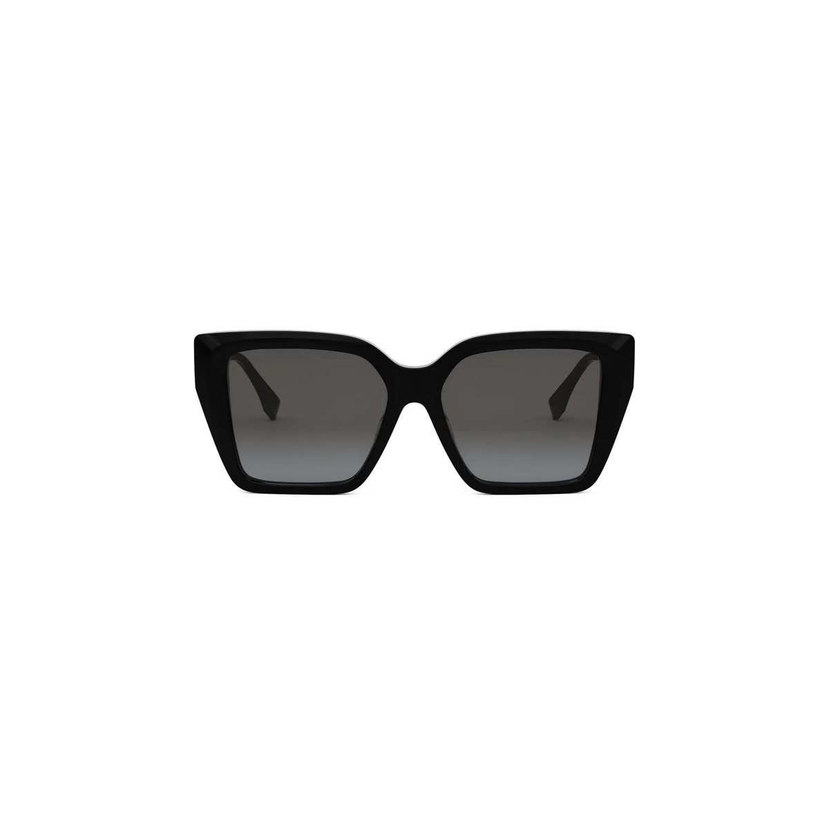 01B - Acetate Shiny Black with Grey Gradient lenses