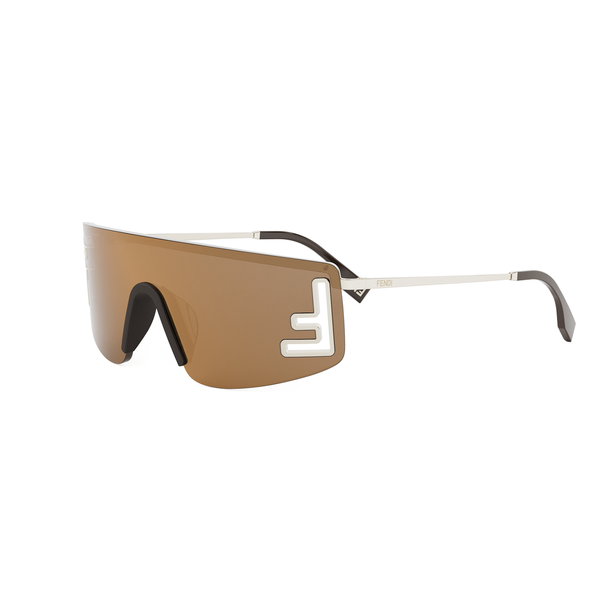 FENDI FE 40168 U 32G Rectangular Sunglasses