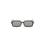 52C - Acetate Shiny Havana with Silver Mirror lenses