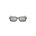 52C - Acetate Shiny Havana with Silver Mirror lenses