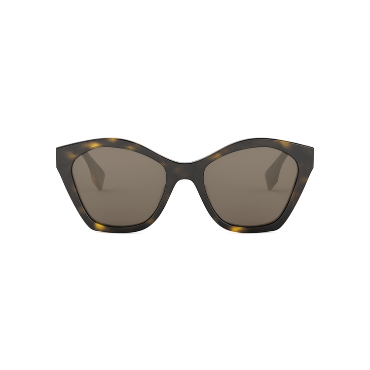 FENDI FE 40175 I 52E Geometric Sunglasses