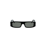 01A - Acetate Shiny Black with Grey Normal lenses