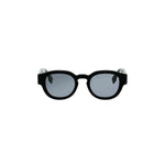 01A - Acetate Shiny Black with Grey Normal lenses