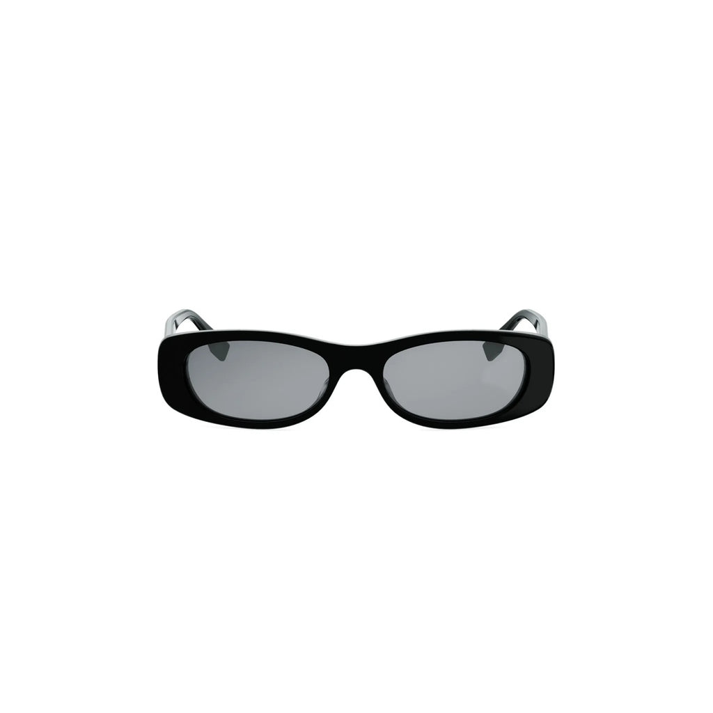01A - Acetate Shiny Black with Grey Normal lenses