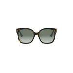 52P - Acetate Shiny Havana with Green Gradient lenses