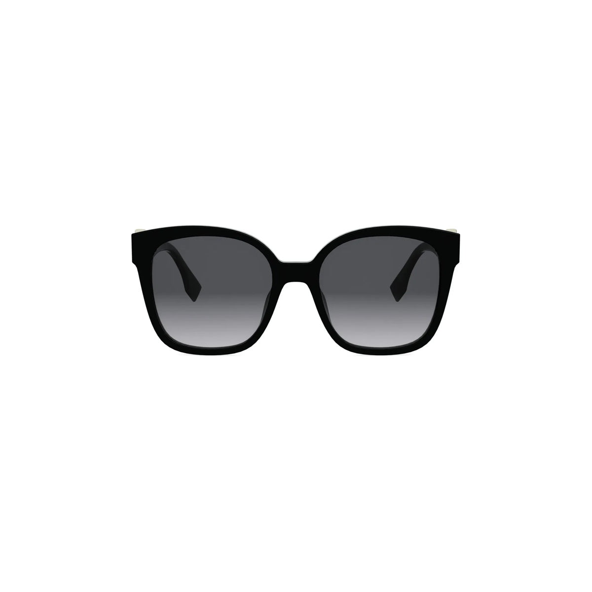 01B - Acetate Shiny Black with Grey Gradient lenses
