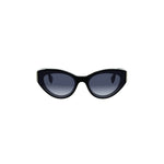 01W - Acetate Shiny Black with Blue Gradient lenses