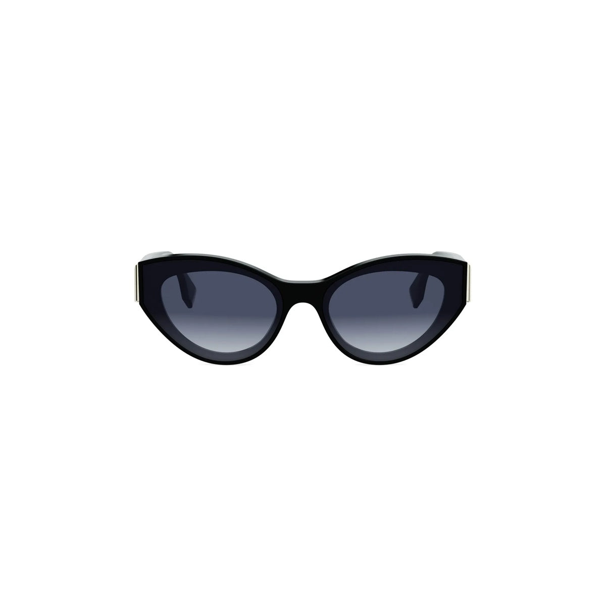 01W - Acetate Shiny Black with Blue Gradient lenses