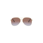 30T - Metal Shiny Gold with Red Gradient lenses